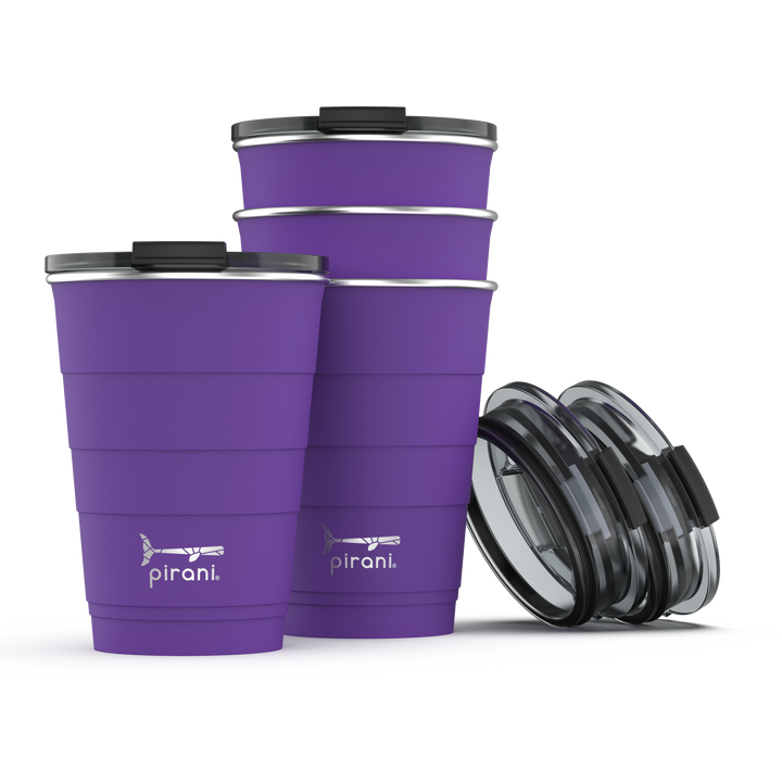 16oz Insulated Stackable Tumbler - 8 Pack - The Big Family Set - Solstice Purple#color_solstice-purple