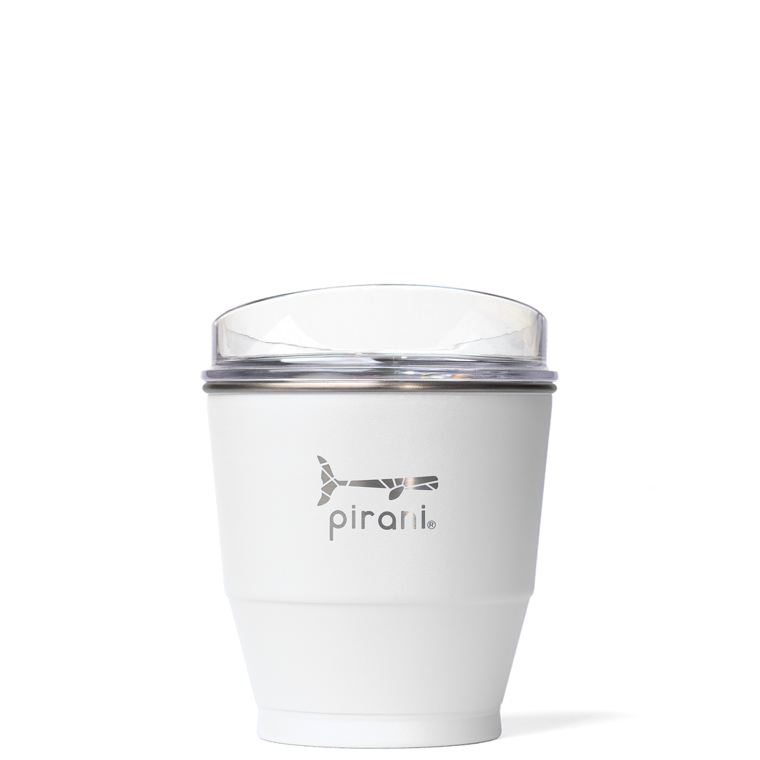 10oz Insulated Stackable Wine and Whiskey Sip and Stacker - Great White#color_great-white