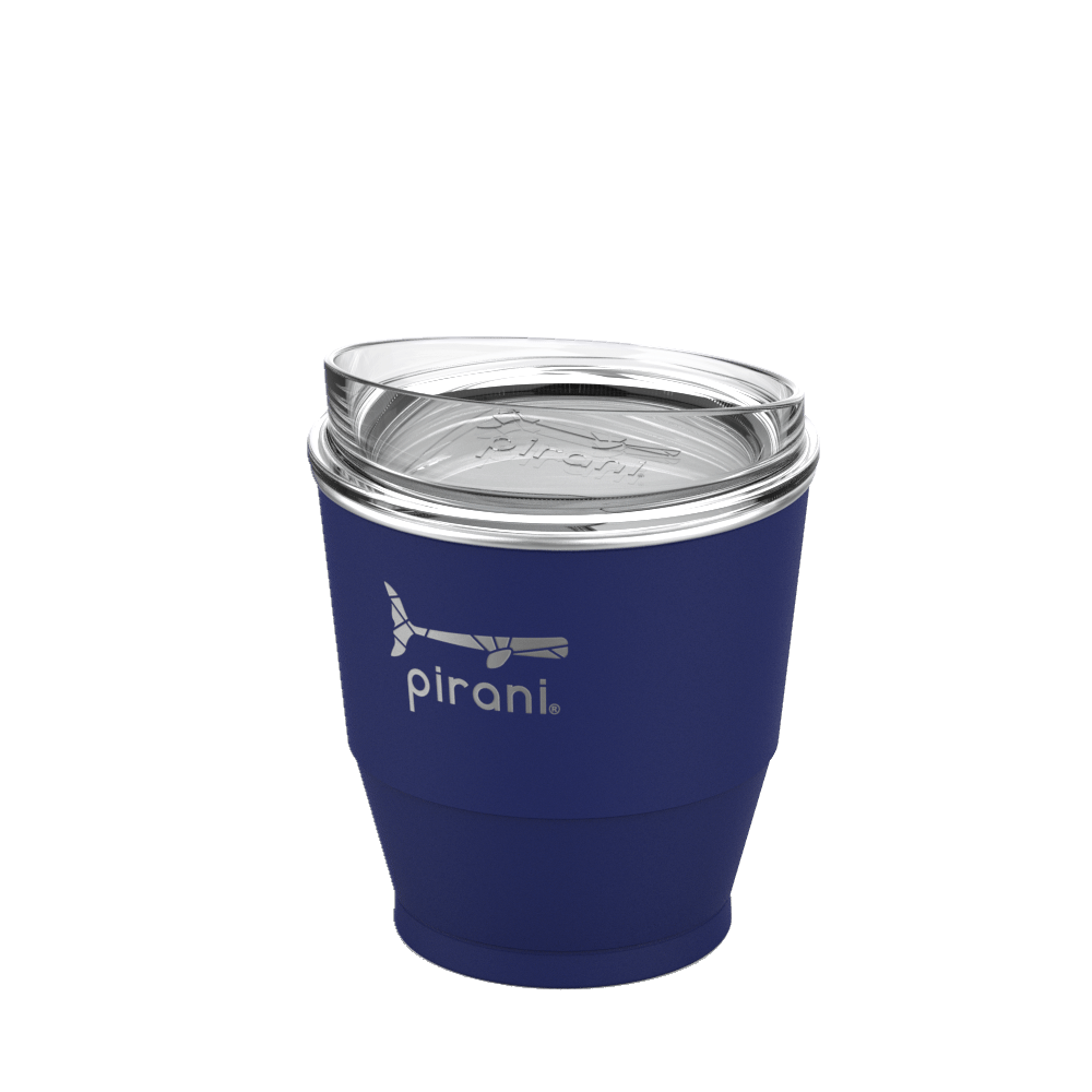 10oz Insulated Stackable Wine and Whiskey Sip and Stacker - The Deep (Navy)#color_the-deep-navy