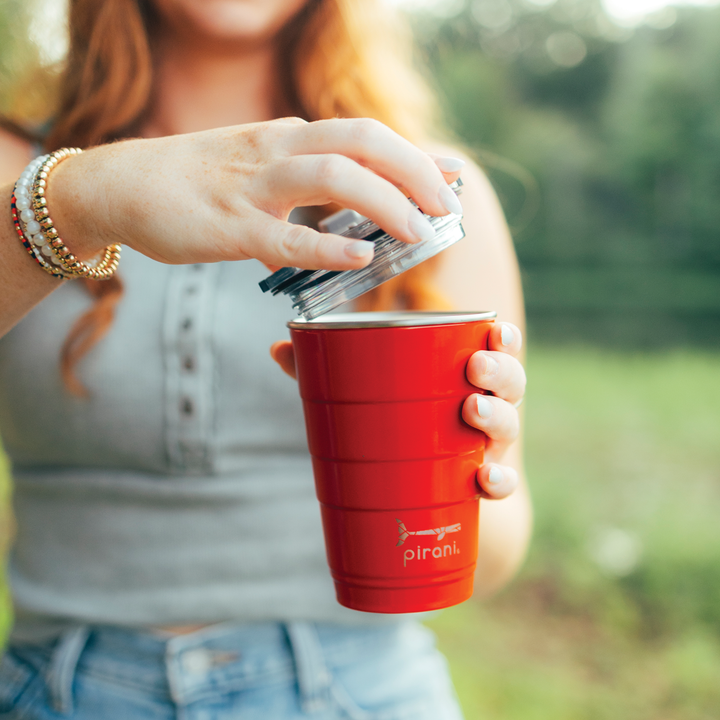 16oz Insulated Stackable Tumbler - Party Red#color_party-red