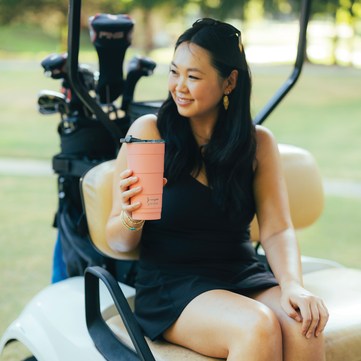 26oz Insulated Stackable Tumbler - Coral#color_coral