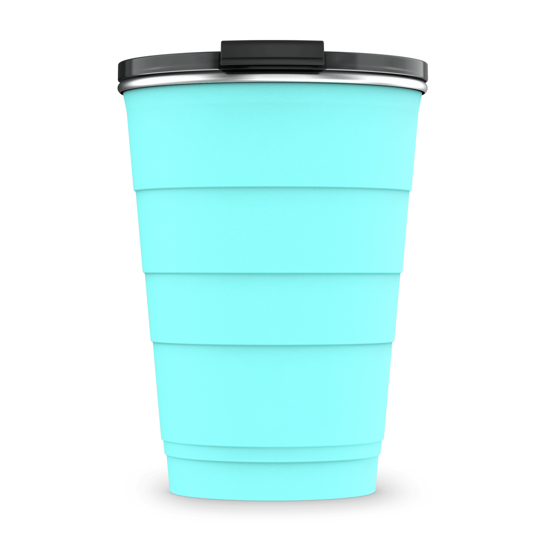 16oz Personalized Insulated Stackable Tumbler - Paradise#color_paradise