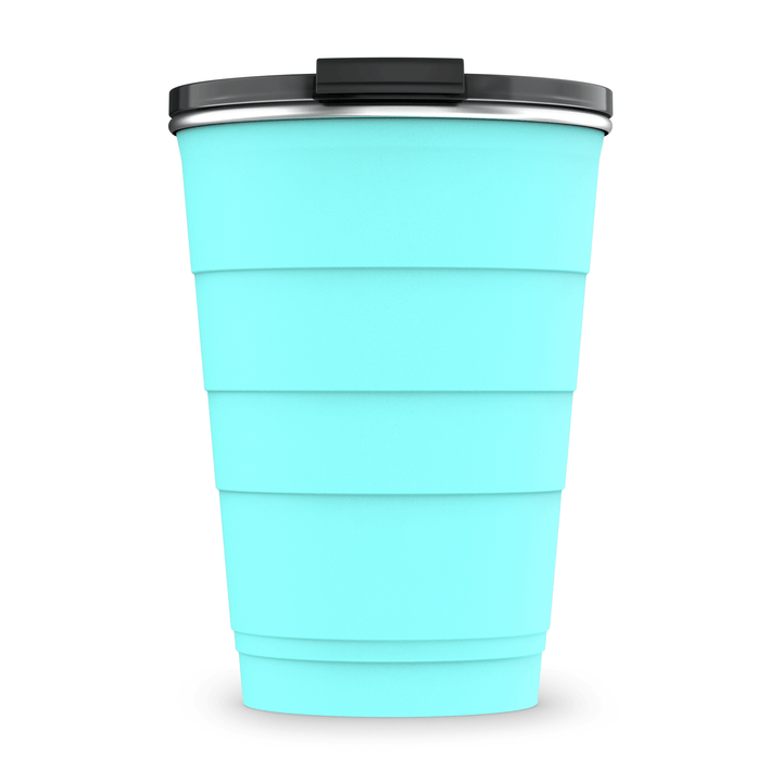 16oz Personalized Insulated Stackable Tumbler - Paradise#color_paradise
