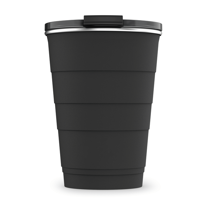 16oz Personalized Insulated Stackable Tumbler - Kraken (Black)#color_kraken-black