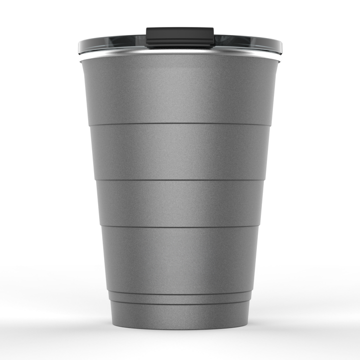 16oz Personalized Insulated Stackable Tumbler - Slate#color_slate