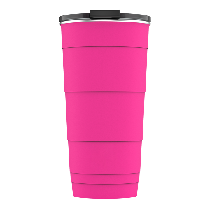 26oz Personalized Insulated Stackable Tumbler - Dragon Fruit Fuchsia#color_dragon-fruit