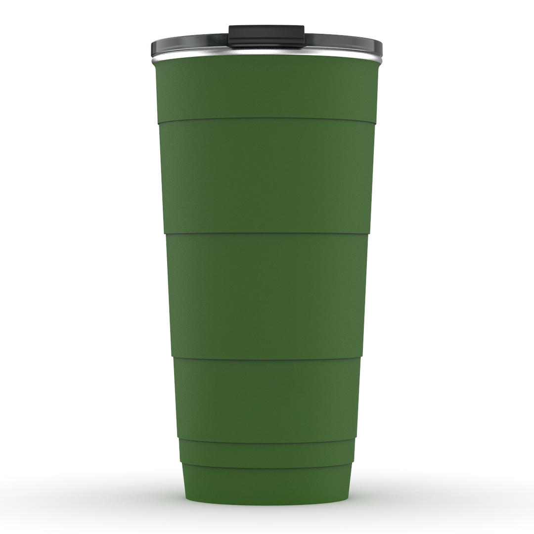26oz Personalized Insulated Stackable Tumbler - Forever Green#color_forever-green