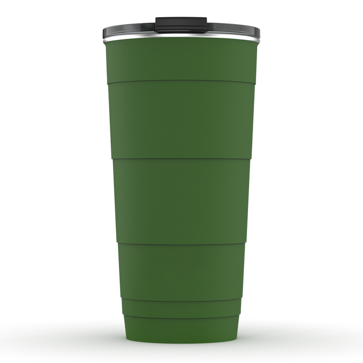 26oz Personalized Insulated Stackable Tumbler - Forever Green#color_forever-green