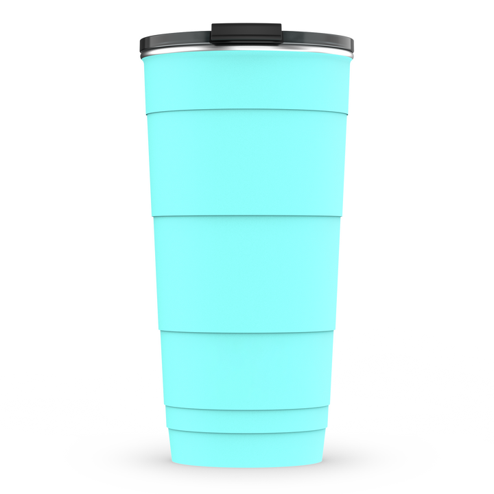 26oz Personalized Insulated Stackable Tumbler - Paradise#color_paradise