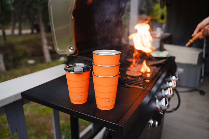 16oz Tumbler 4-Pack: Backyard BBQ Bundle
