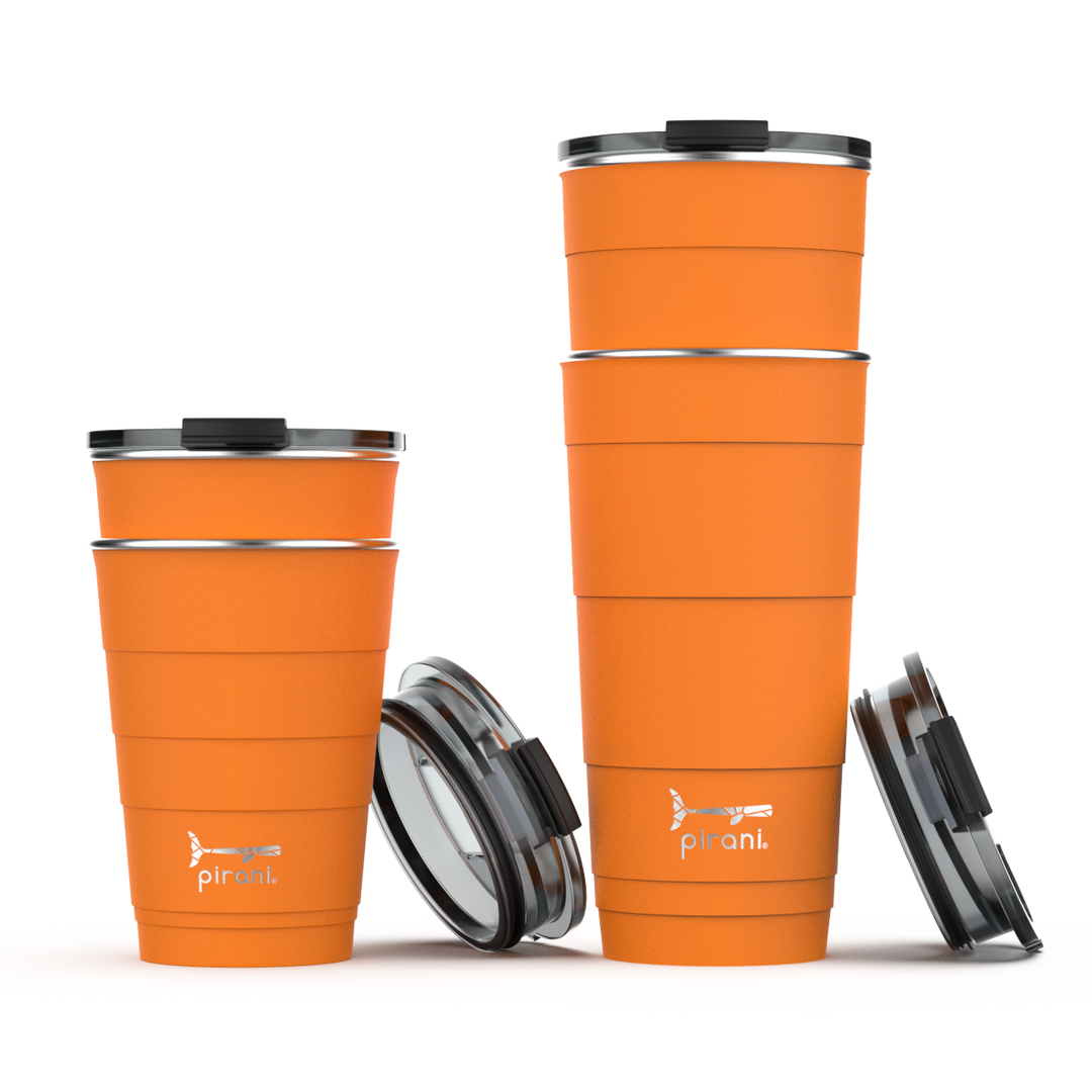 16oz and 26oz Tumbler - 4 Pack - Road Trip Ready Set